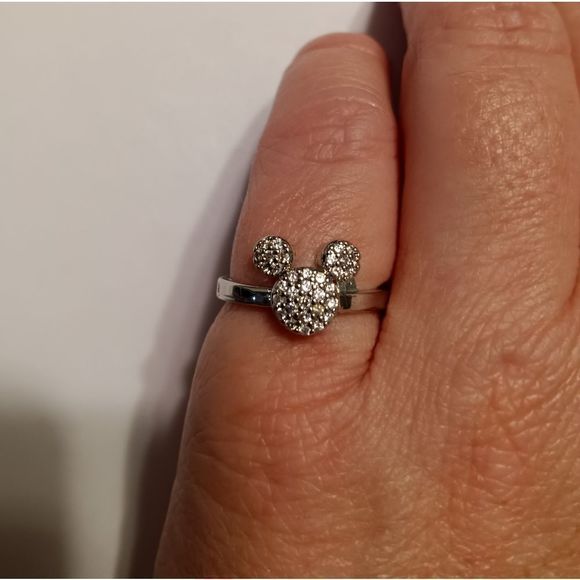 Cute Mouse Diamond Ring - Picture 1 of 5